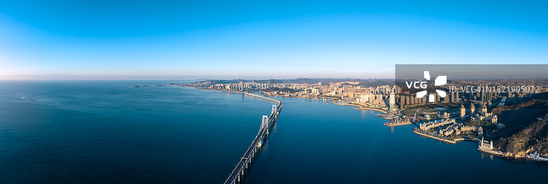 跨海大桥全景图片素材