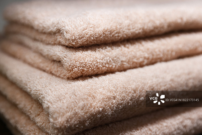 一堆毛巾图片素材