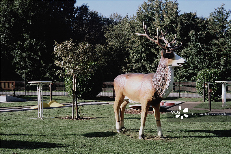 塑料鹿图片素材