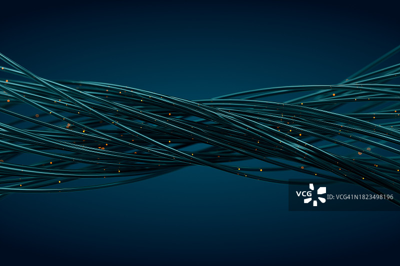 抽象神经网络图片素材