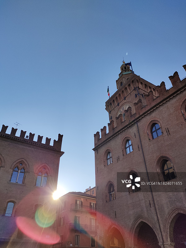 博洛尼亚城市景观图片素材