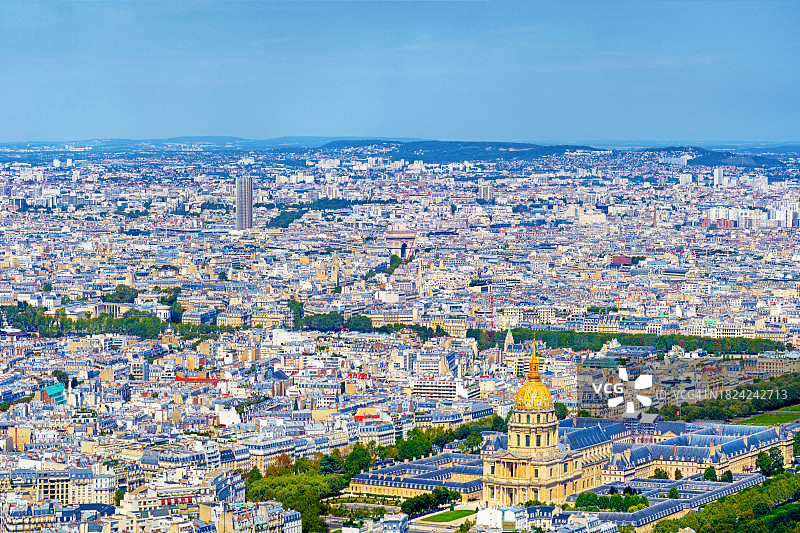 巴黎城市景观图片素材