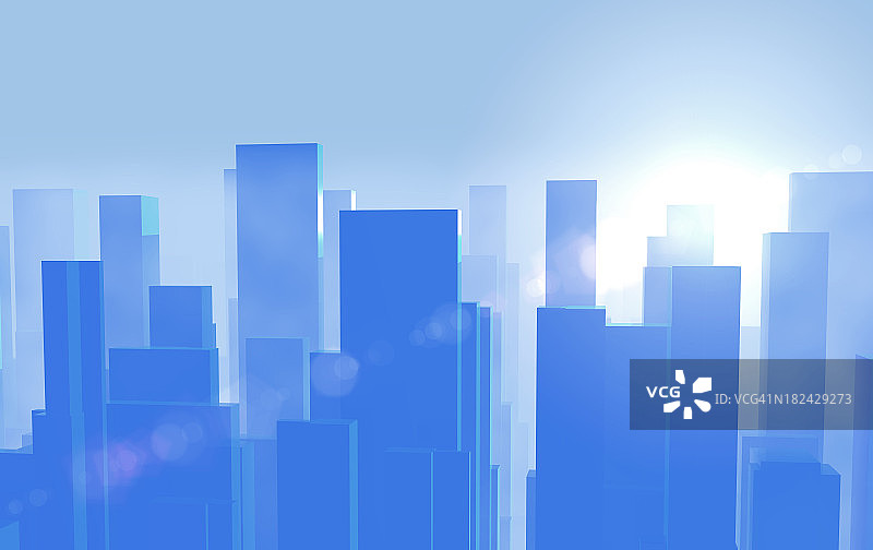 抽象大都市图片素材