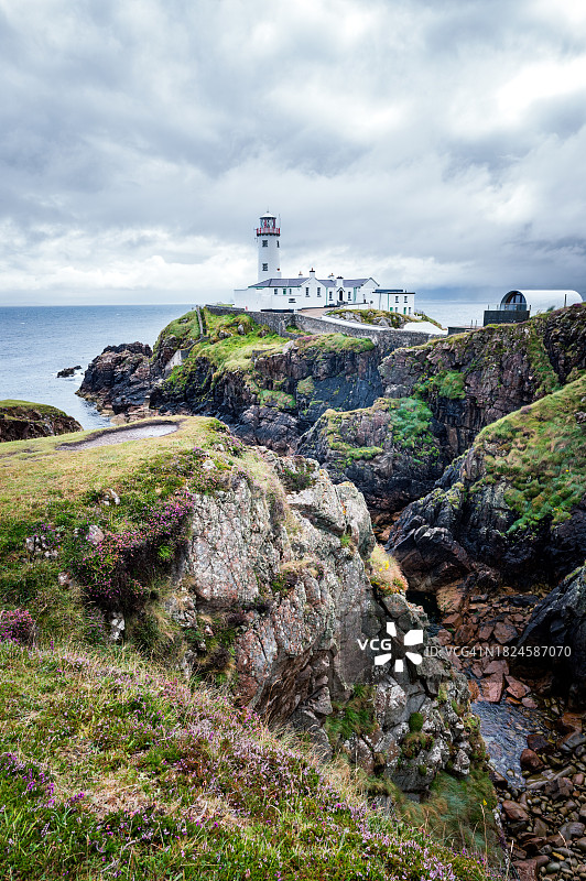 英国北爱尔兰法纳德灯塔图片素材