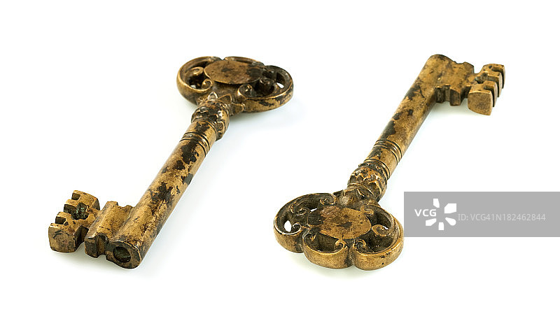 旧钥匙图片素材