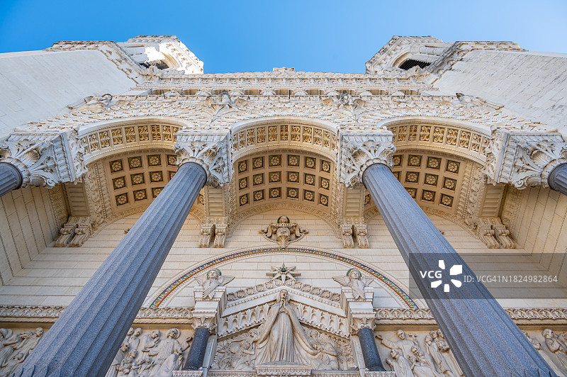 富维耶圣母院（法国里昂）图片素材