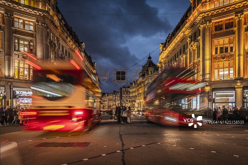 英国伦敦牛津环岛图片素材