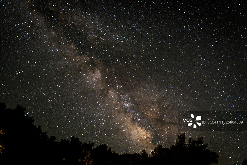 尖峰国家公园的银河图片素材