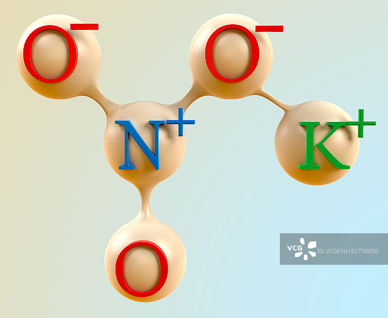 硝酸钾图片素材
