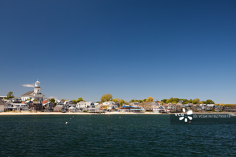 科德角的城镇景观图片素材