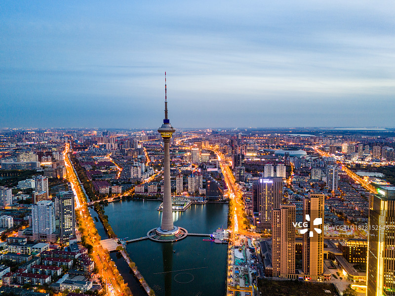 天津广播电视塔图片素材