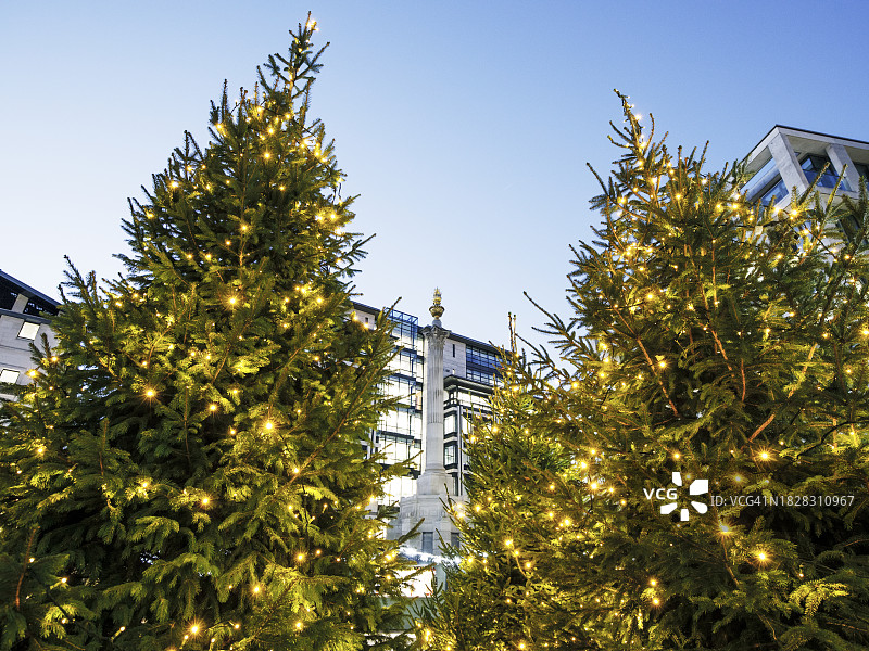 伦敦的圣诞季图片素材