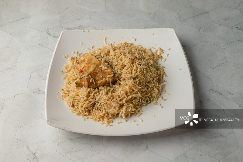 鸡肉抓饭图片素材