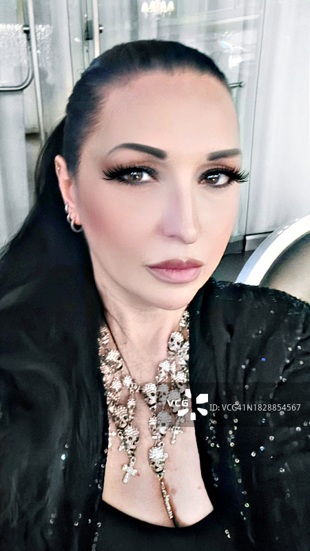 意大利名人购物图片素材