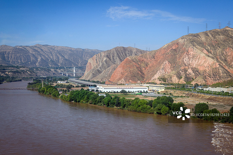 兰州黄河图片素材