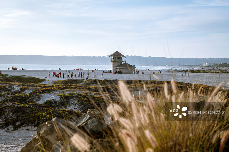 科罗纳多岛海滩图片素材