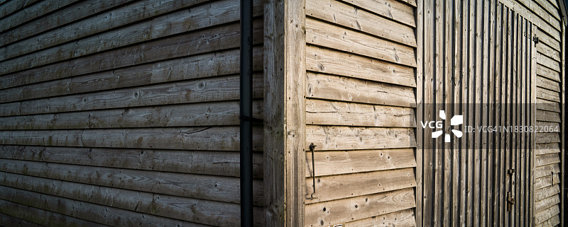 苏格兰巴兰特雷储物棚一角图片素材