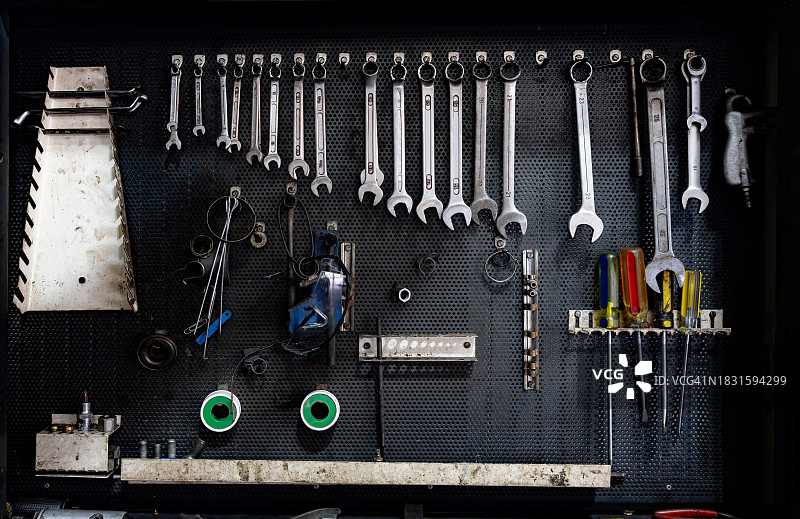 汽车修理店的工具图片素材