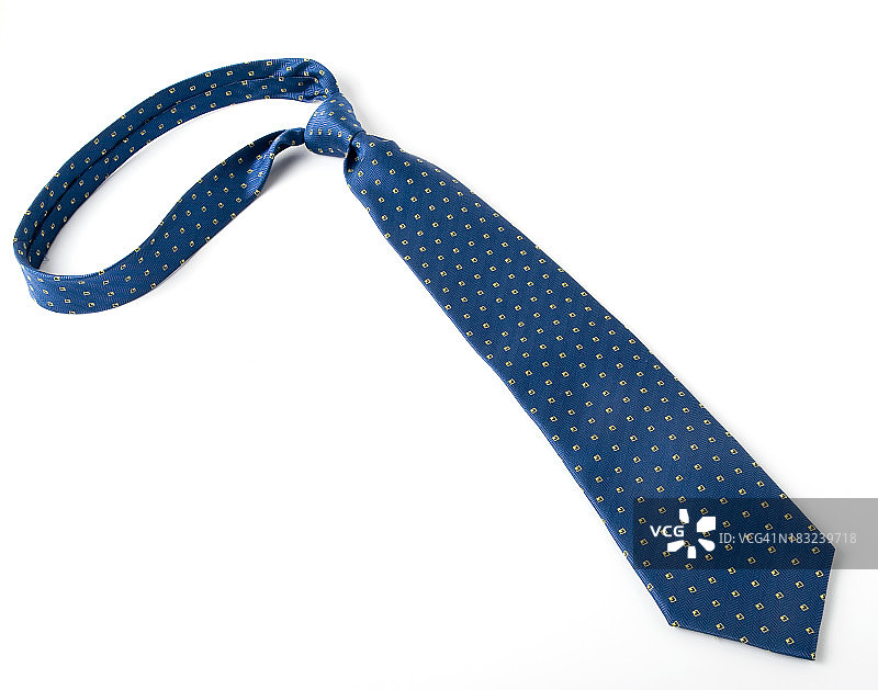 蓝色领带图片素材