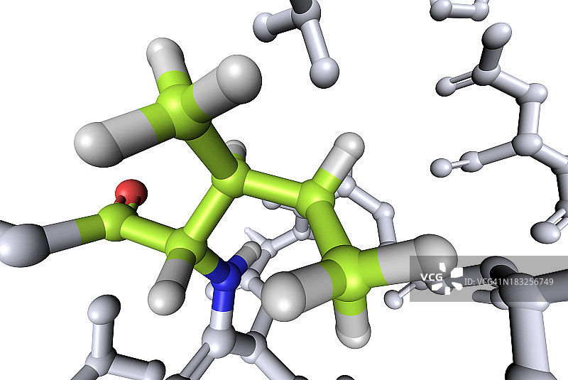 氨基酸异亮氨酸图片素材