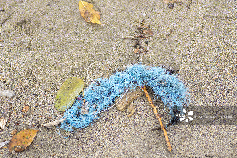 海洋中的微塑料图片素材