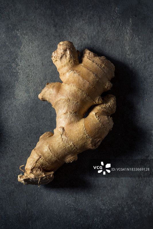 美国姜黄的俯视图图片素材