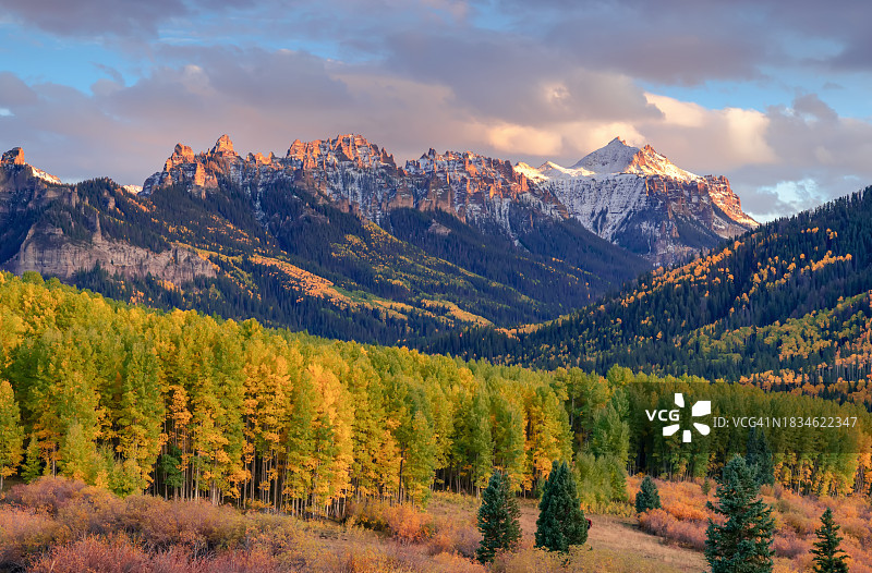 美国科罗拉多州凯布勒山口图片素材