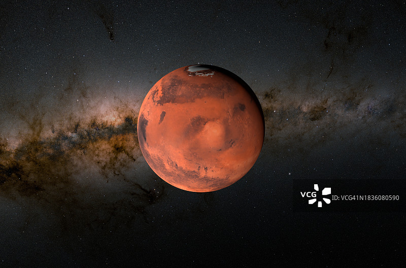 火星插画图片素材