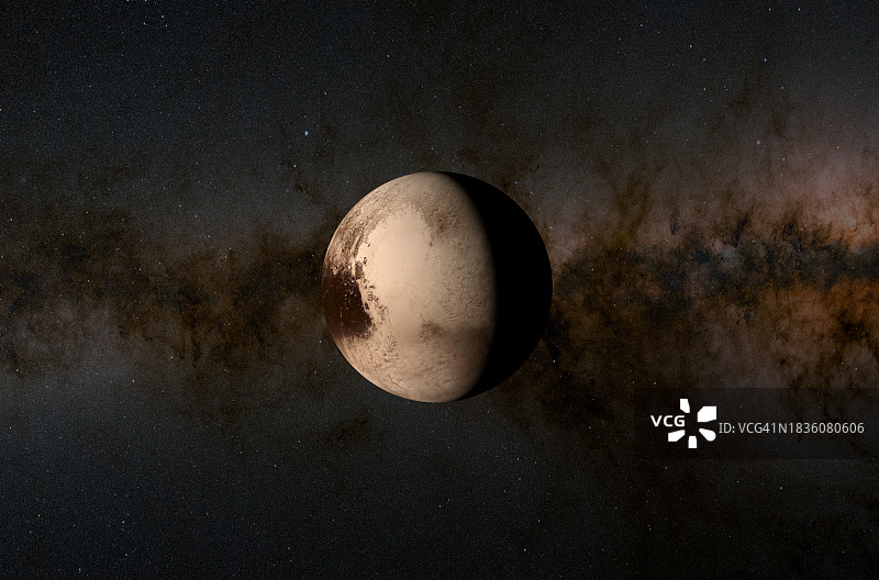 冥王星插画图片素材