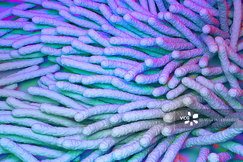 结核杆菌示意图图片素材