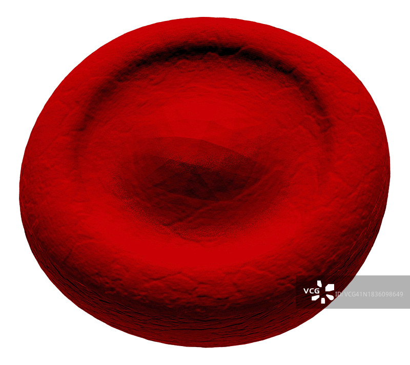 靶形红细胞插图图片素材