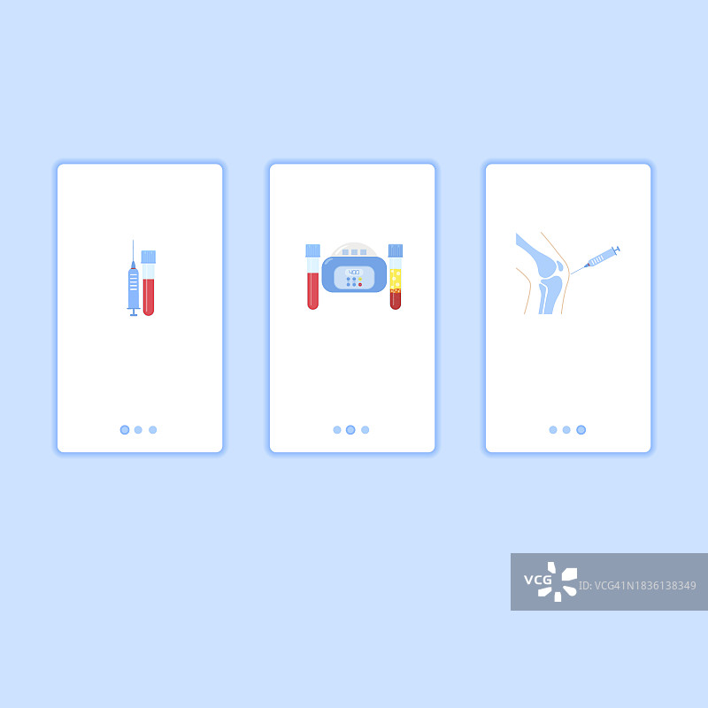 富含血小板的血浆概念图图片素材