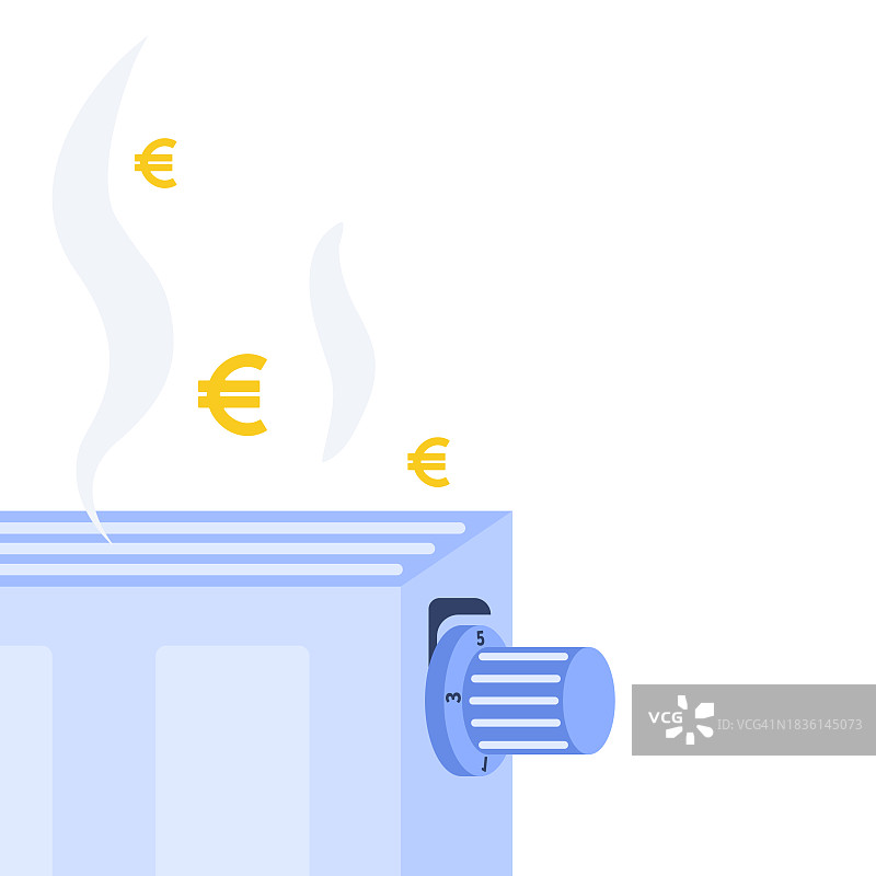 能源成本概念插画图片素材