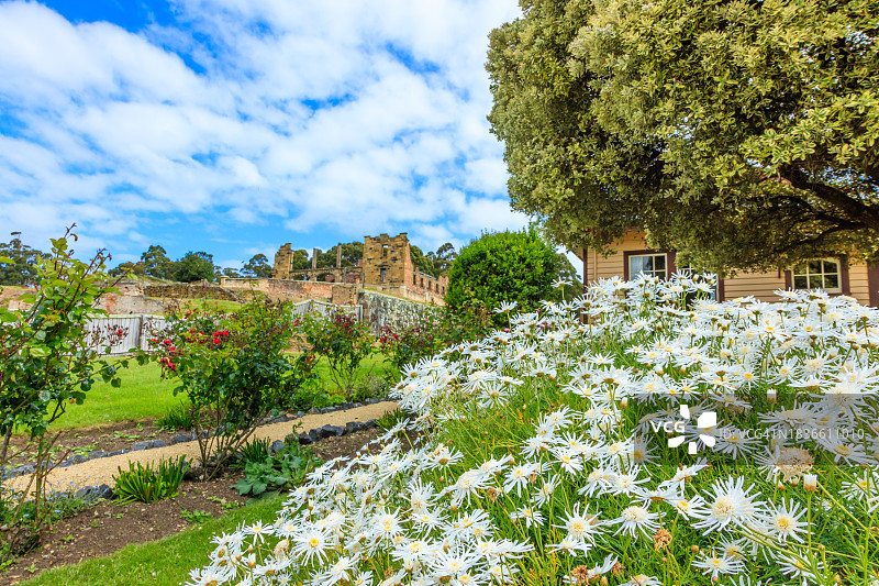 亚瑟港历史遗址，塔斯马尼亚图片素材