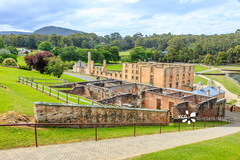 亚瑟港历史遗址，塔斯马尼亚图片素材
