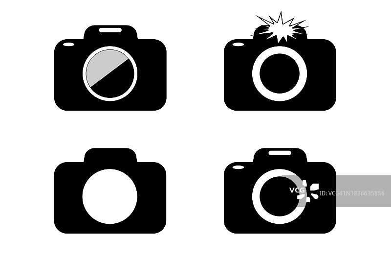 相机碰撞表情符号合集图片素材