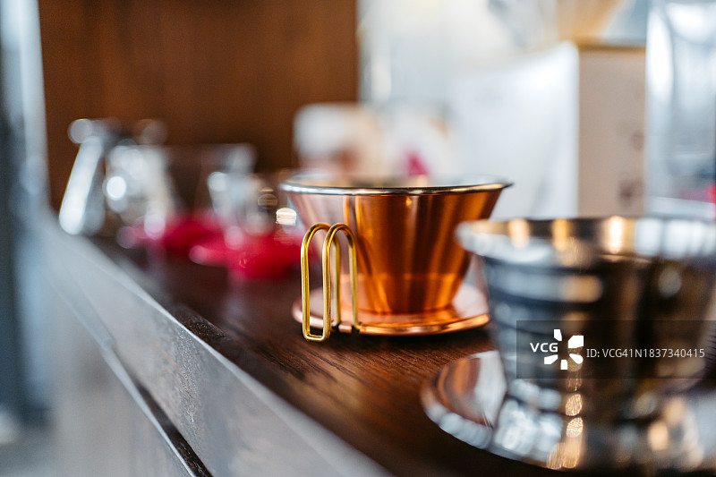 科威特咖啡店内的咖啡杯图片素材