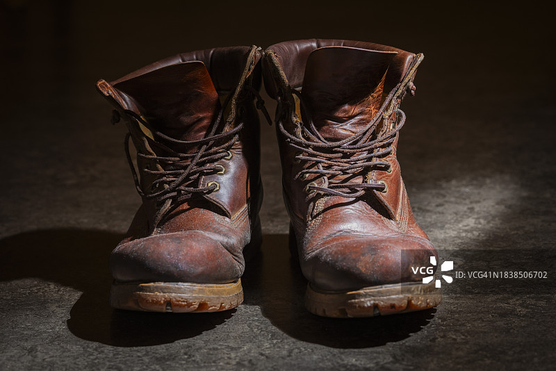 旧靴子图片素材