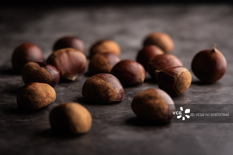 栗子图片素材