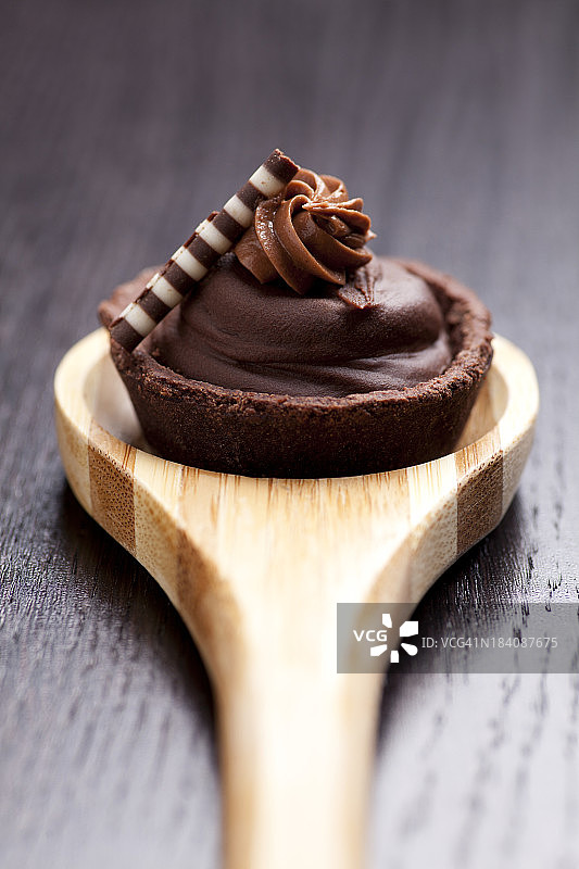 巧克力馅饼图片素材