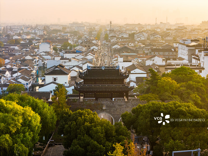 苏州古城墙（阊门）图片素材