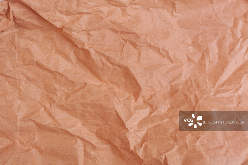米色褶皱纸张纹理图片素材