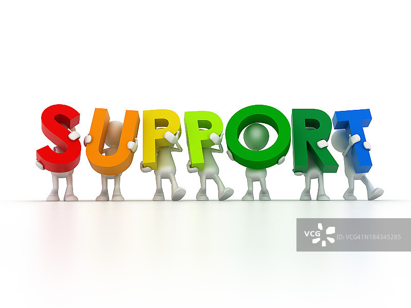 支持团队图片素材