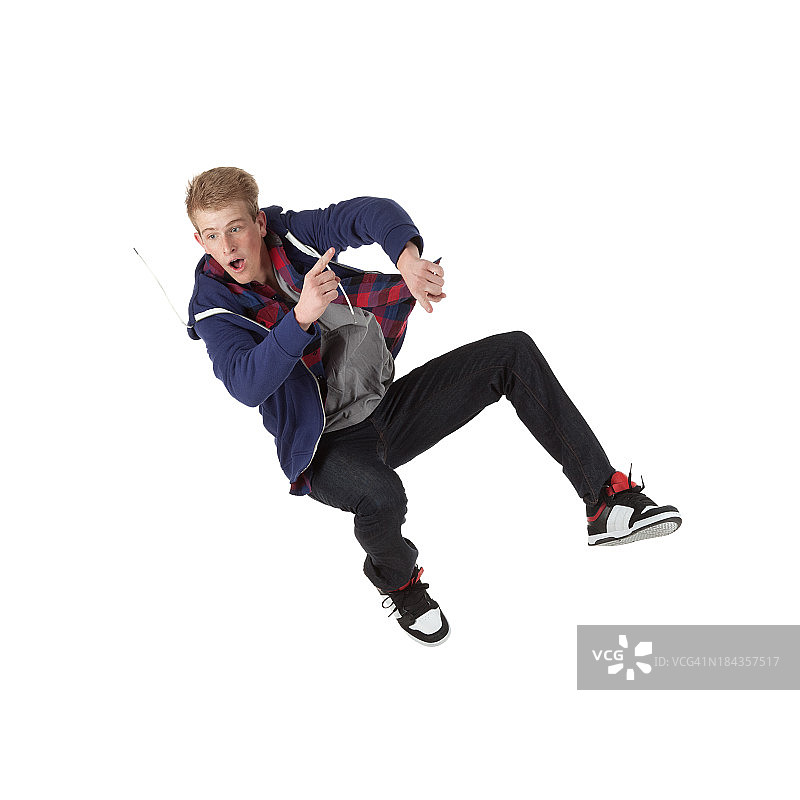 男人摔倒图片素材