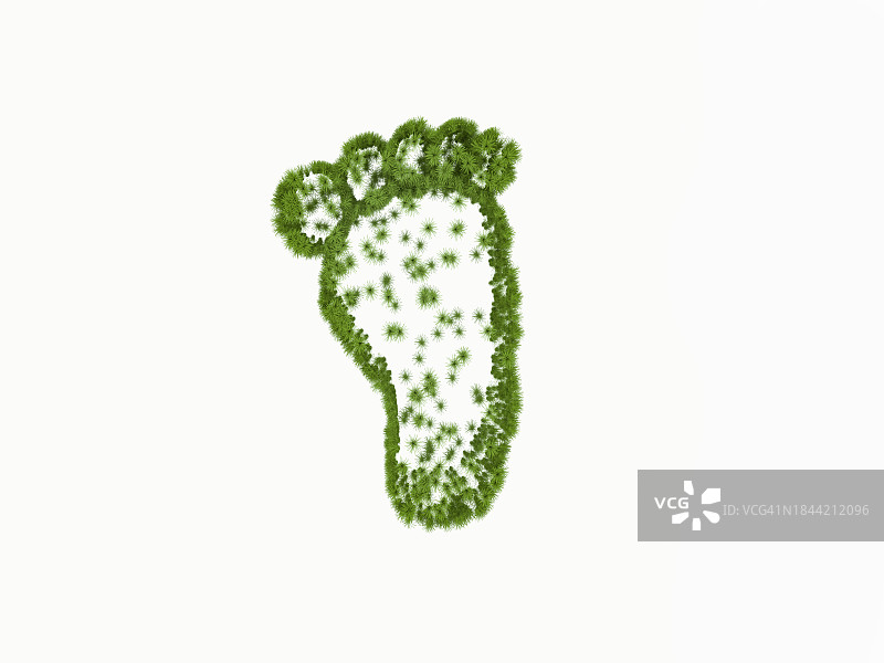 碳足迹概念图图片素材