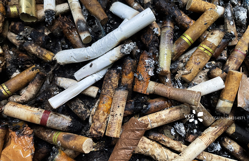 烟头垃圾图片素材