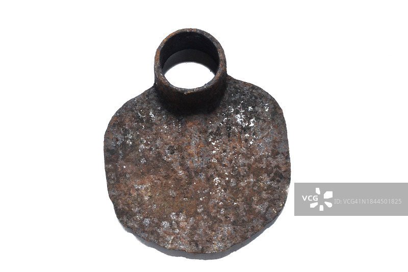 生锈的锄头图片素材