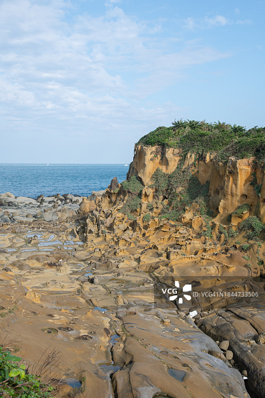 阳光下的和平岛公园图片素材