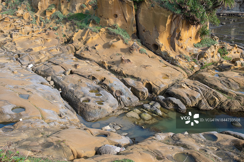 阳光下的和平岛公园图片素材