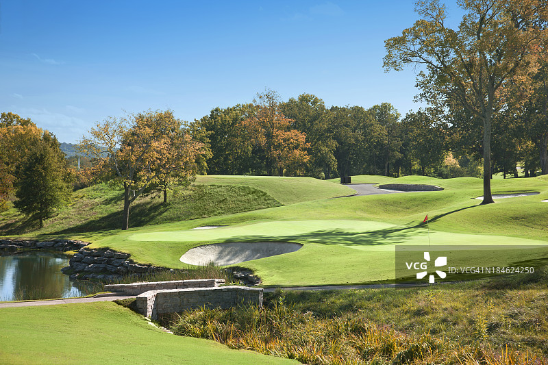 高尔夫球场图片素材